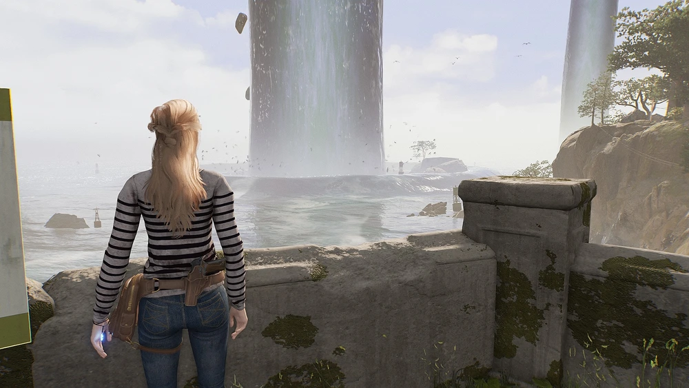 Efeito sobrenatural no mar do jogo Broken pieces